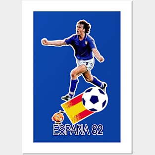 Classic World Cup Moments - Espana 82 - MARCO TARDELLI Posters and Art